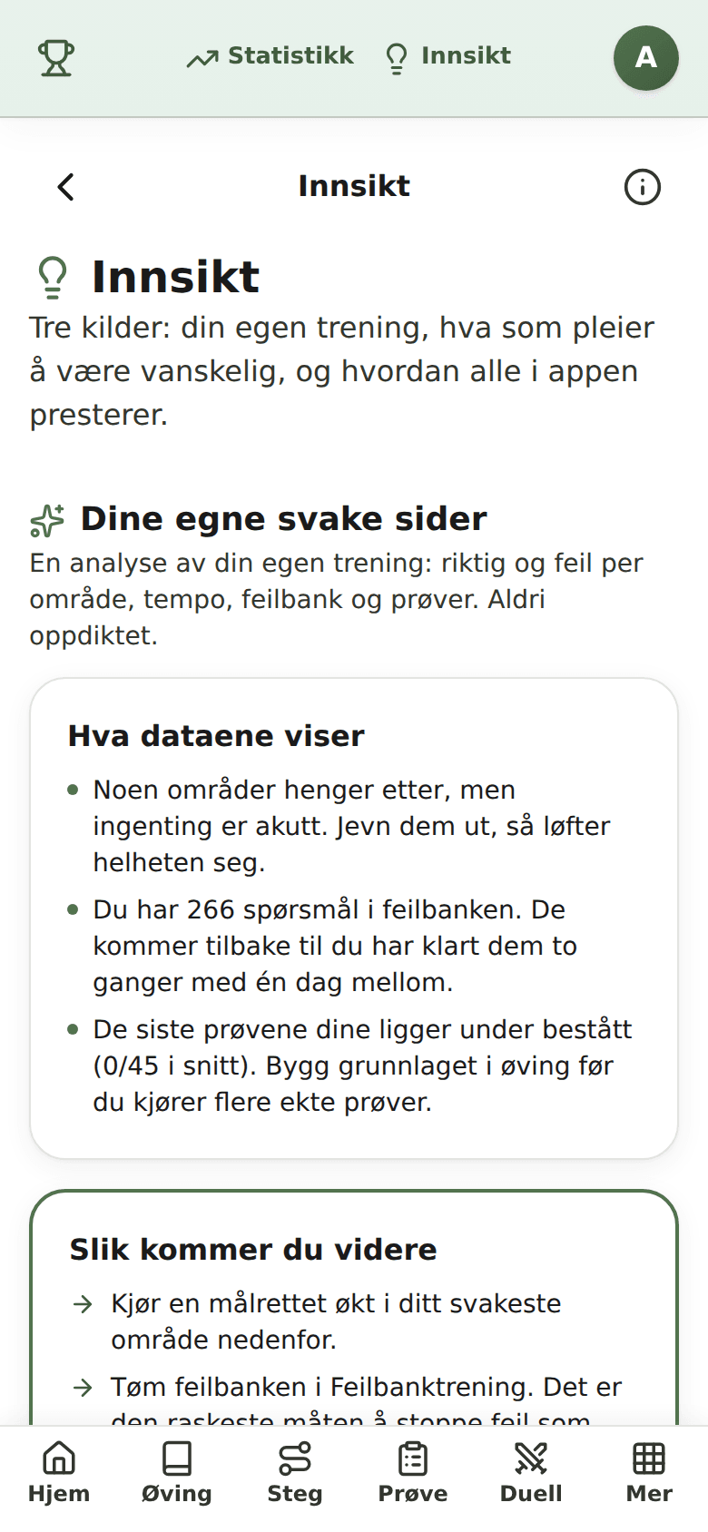 Svaga områden