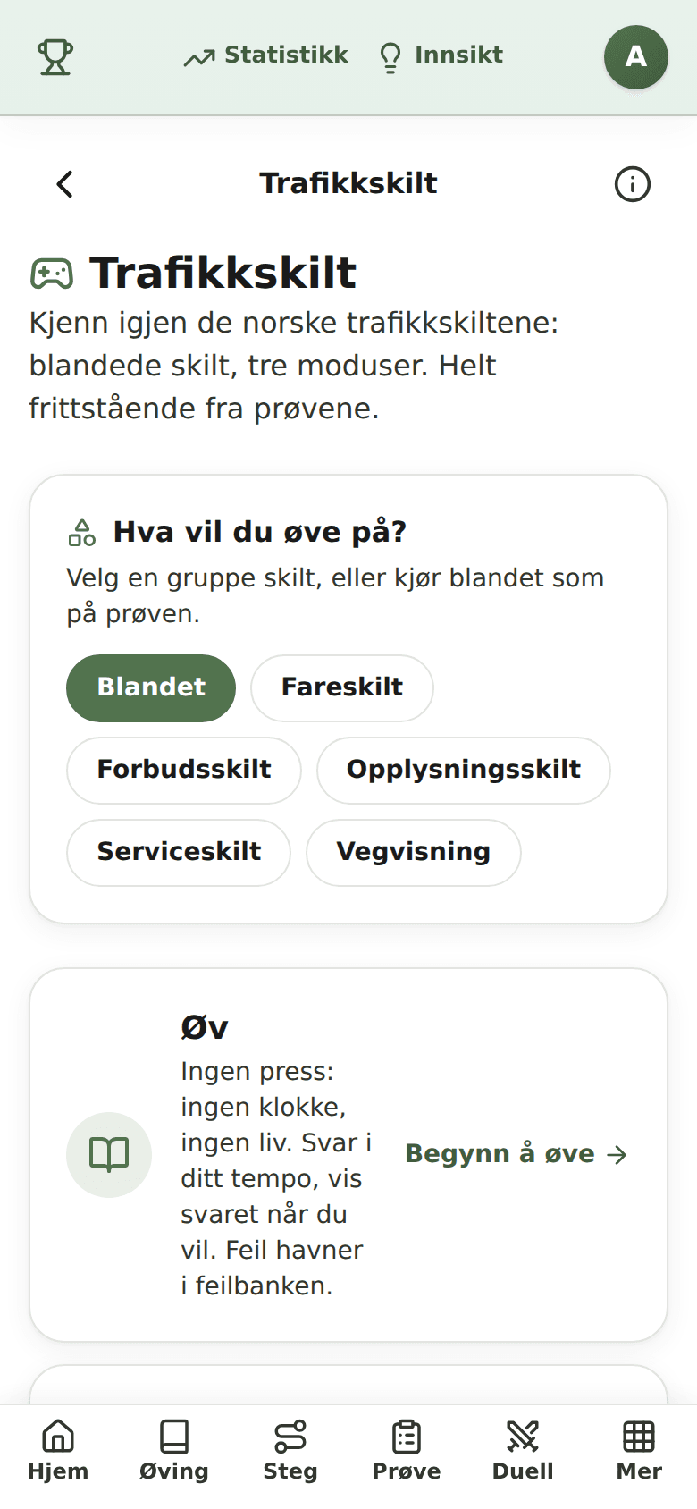 Vägmärkesspel