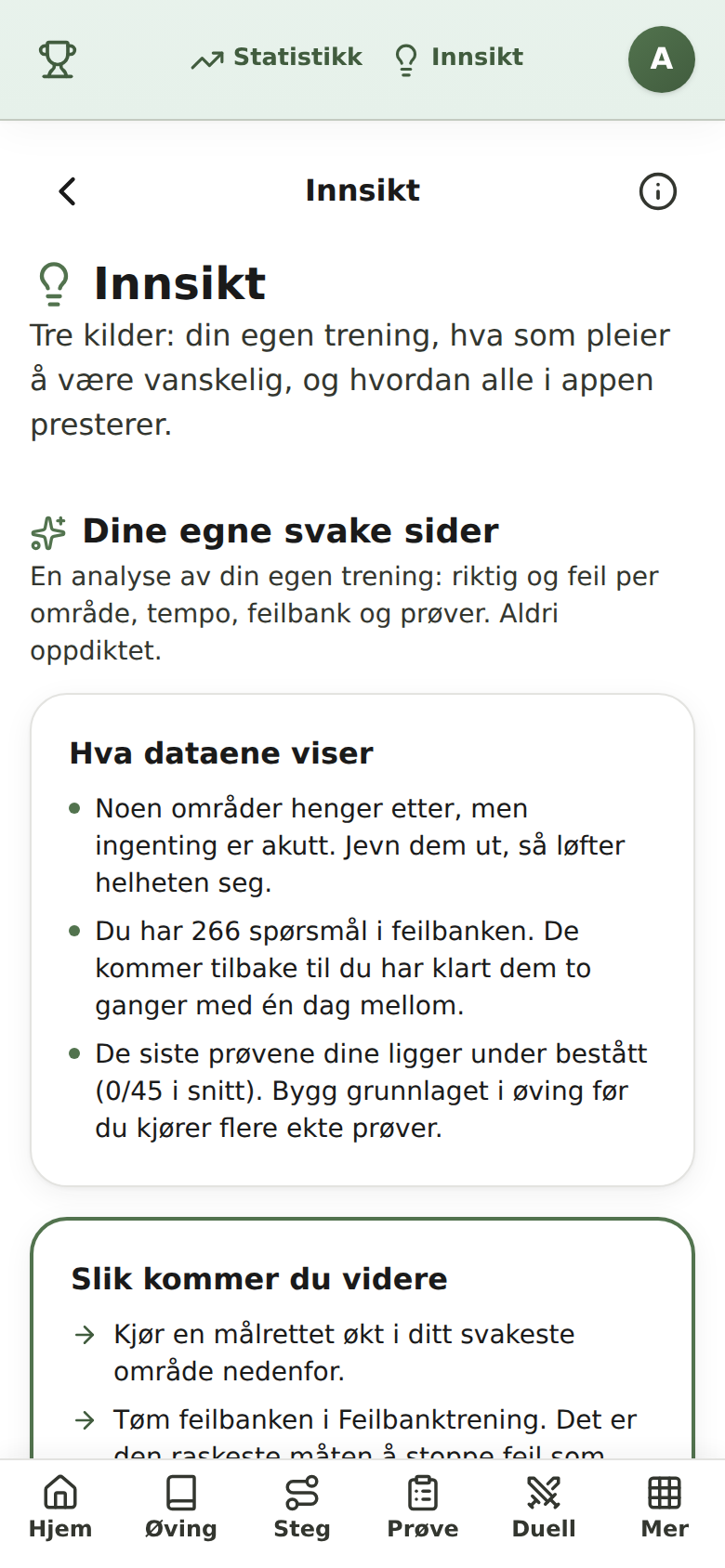 Svaga områden